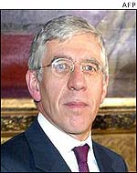 UK Foreign Secretary Jack Straw