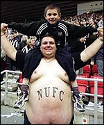 Newcastle fans