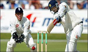 Alec Stewart & Rahul Dravid