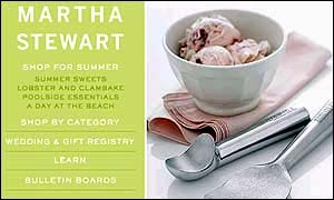 Martha Stewart webpage