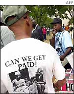 A US campaigner for slavery reparations