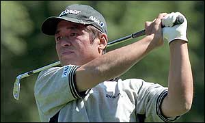 Toshi Izawa was the early pace-setter at the Sahalee Country Club