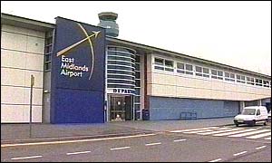 East Midlands airport