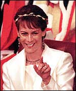 Jamie Lee Curtis in the House of Lords