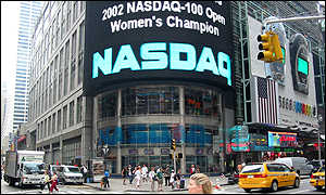 Nasdaq Market Site in Times Square, Manhattan