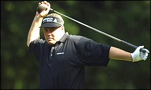 Darren Clarke shoots a first-round 66