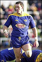 Matt Adamson of the Leeds Rhinos