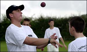 Gough has been coaching children 