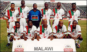 The Malawi national team 