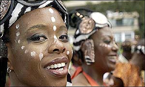 The Umoja parade, Notting Hill Carnival