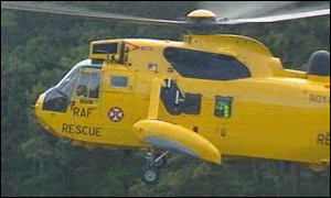 RAF rescue helicopter
