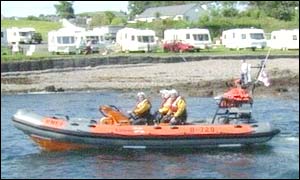 Lifeboat was called to a second emergency
