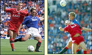 Rangers had most of the play and squandered a lot of chances 