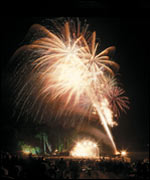 Fireworks at Faenol