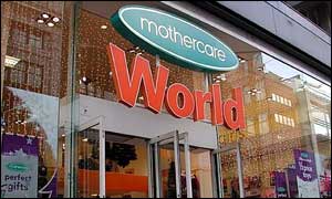 Mothercare shop front 