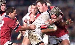 Ireland prop Justin Fitzpatrick (with ball) dropped from Ulster side for the first time in four seasons