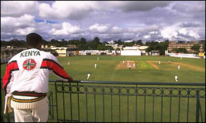 An England A tour match in Nairobi