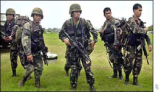 Philippines counter terrorism troops