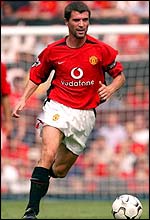 Man Utd skipper Roy Keane