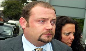 John Thomson and his fiancee Sam