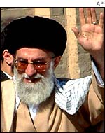 Iranian spiritual leader Ayatollah Khamenei