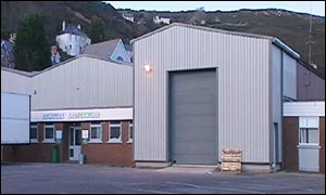 Dewhirst factory in Fishguard