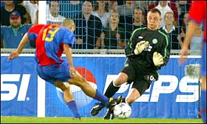 Christian Gimenez puts Basle ahead