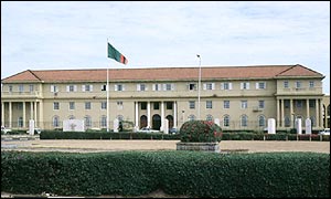 Lusaka Cabinet building of the Government, Zambia