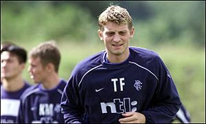 Flo in training for Rangers