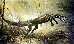 A champsosaur