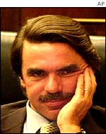 Spanish Prime Minister, Jose Maria Aznar