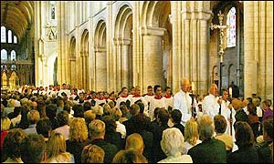 Procession at Ely Cathedral