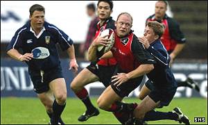 Edinburgh were too powerful for the Welsh