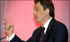 The Prime Minister, Tony Blair