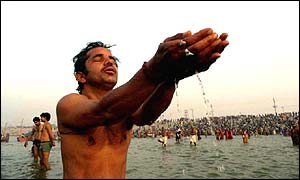 Kumbh Mela festival in Allahabad, India 