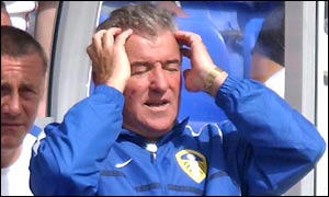 Terry Venables watches his side drop another three points