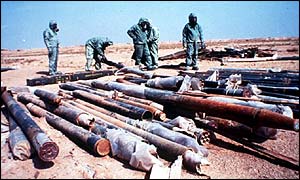 Sarin-carrying missiles were destroyed after the Gulf War