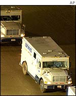 Security vans carrying gold