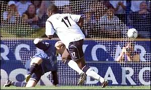 Michael Ricketts nets his second goal of the season