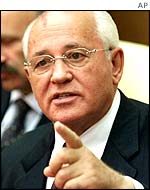 Ex-president Mikhail Gorbachev