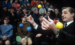 Lord Porter at the 1968 Royal Institution Christmas lecture