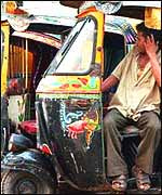 Dhaka rickshaw driver