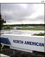 North American flying school in South Carolina