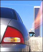 Nissan Sentra tail-light