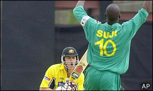 Australia lose just two wickets as they go past Kenya's total 