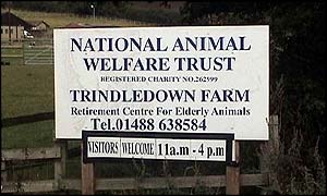 Trindledown Farm sign