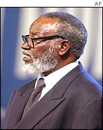 Namibian President Sam Nujoma