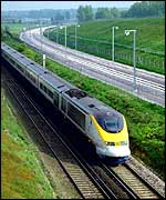 Eurostar passes new rail link