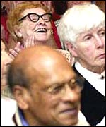Pensioners at conference