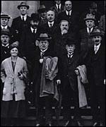 The TUC General Council in 1921 when it first met